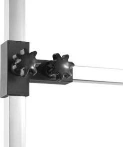 Tectake - Honden Trimtafel Met Twee Lussen - Zwart/zilver- 402893 -Hondenartikelen Winkel 1003x1200 2