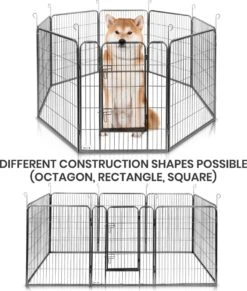 MaxxPet Puppyren - Hondenbench - Hondenren- Puppyren Met 8 Kennelpanelen - Staal -80 X 100 Cm Ø 210 Cm 15 MaxxPet Puppyren - Hondenbench - Hondenren- Puppyren Met 8 Kennelpanelen - Staal -80 X 100 Cm Ø 210 Cm -Hondenartikelen Winkel 1020x1200 4