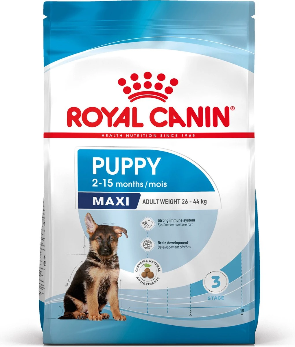 Royal Canin Maxi Puppy 4 KG 18 Royal Canin Maxi Puppy 4 KG - Afbeelding 18