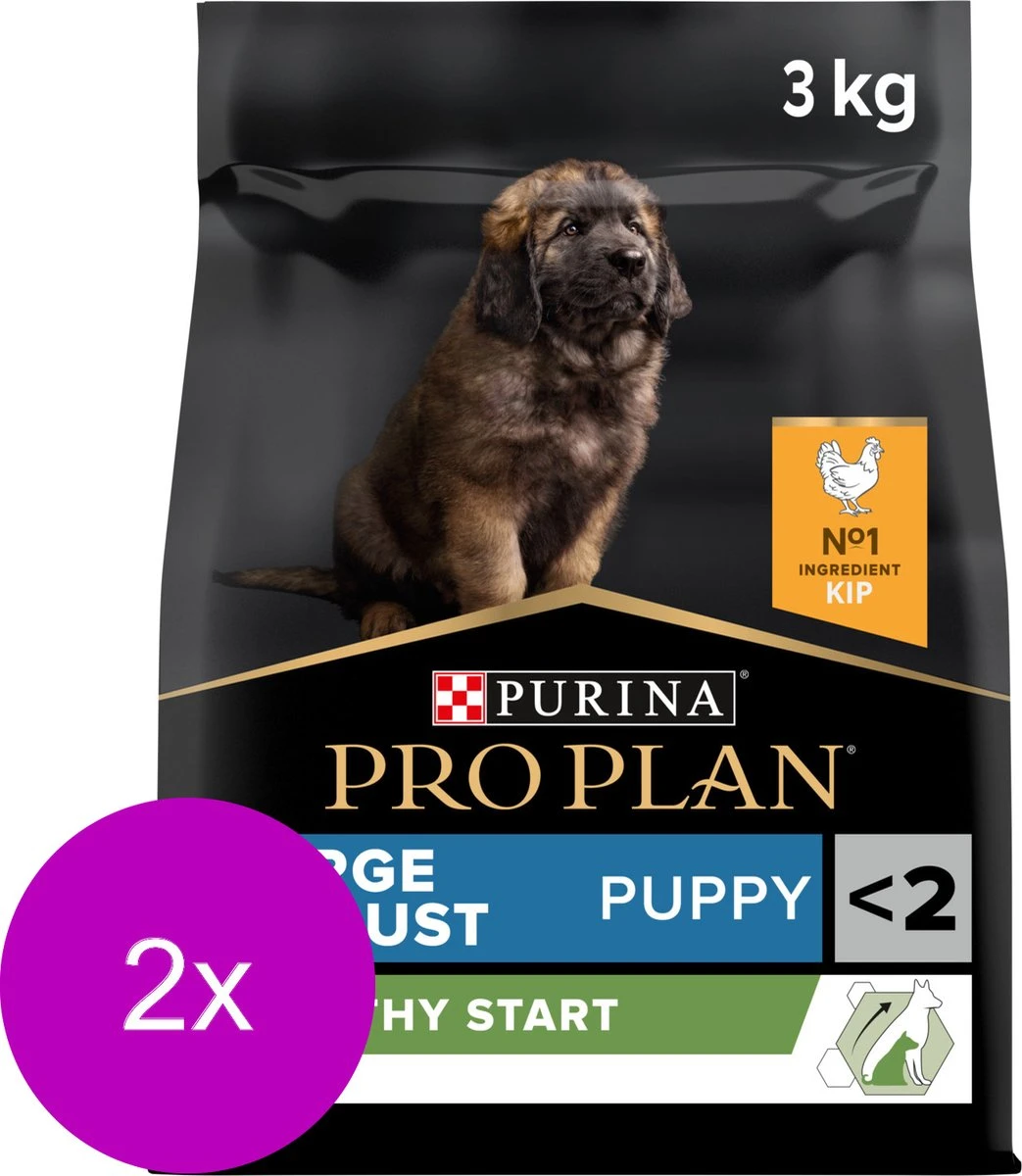 Pro Plan Dog Puppy Large Breed Robust Kip - Hondenvoer - 2 X 3 Kg 3 Pro Plan Dog Puppy Large Breed Robust Kip - Hondenvoer - 2 X 3 Kg - Afbeelding 3