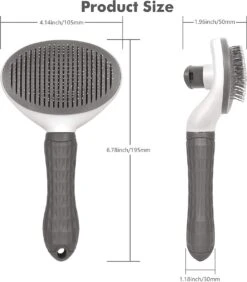 Igoods Kattenborstel - Kattenhaar Verwijderaar - Ontpluizer - Grijs -Hondenartikelen Winkel 1050x1200 6