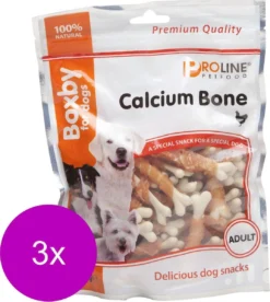 Proline Boxby Calcium Bone - Hondensnacks - 3 X 360 G Valuepack 5 Proline Boxby Calcium Bone - Hondensnacks - 3 X 360 G Valuepack -Hondenartikelen Winkel 1074x1200