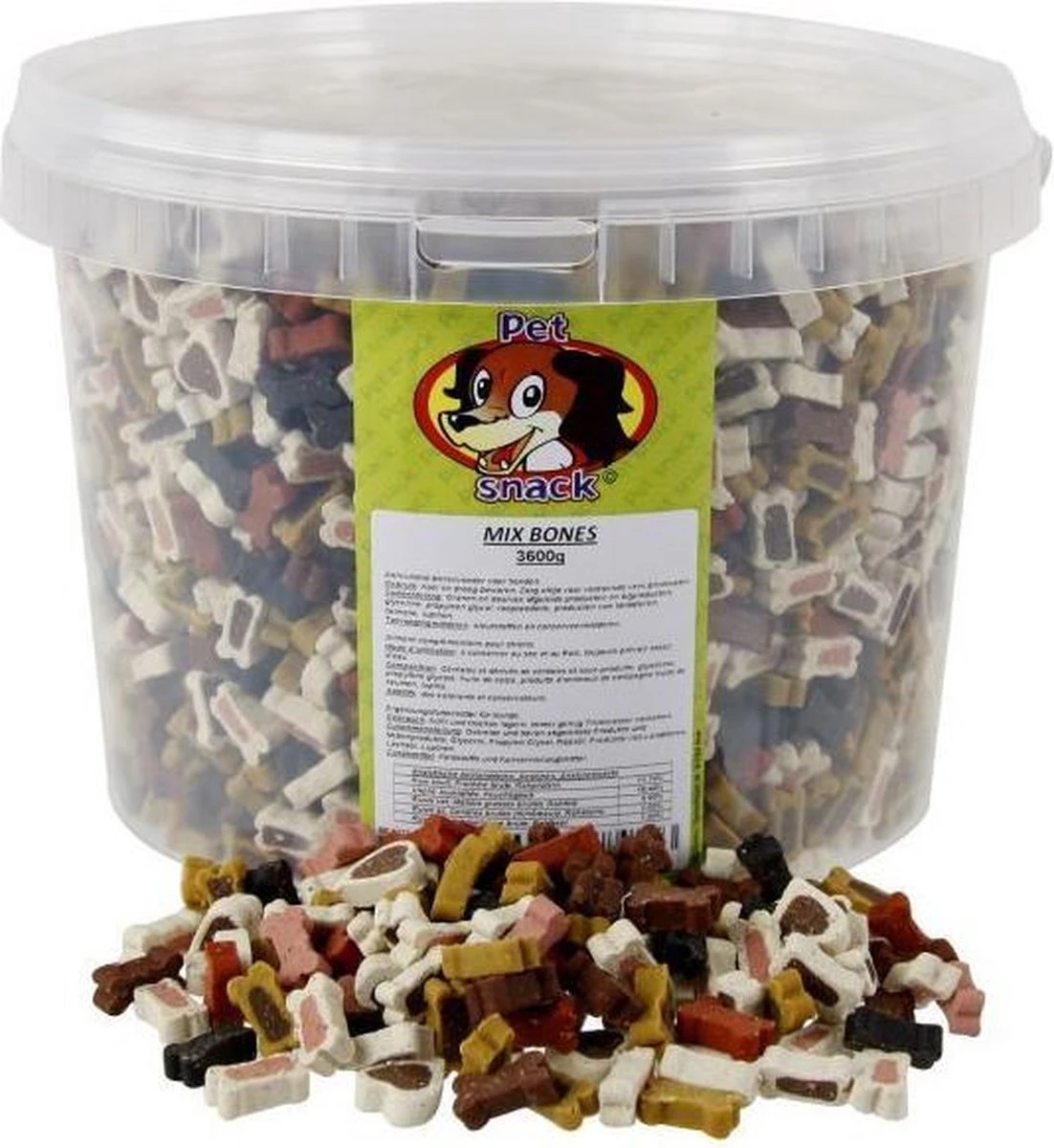 Petsnack Mix Bones - Hondensnack - 3,5 Kg 1 Petsnack Mix Bones - Hondensnack - 3,5 Kg