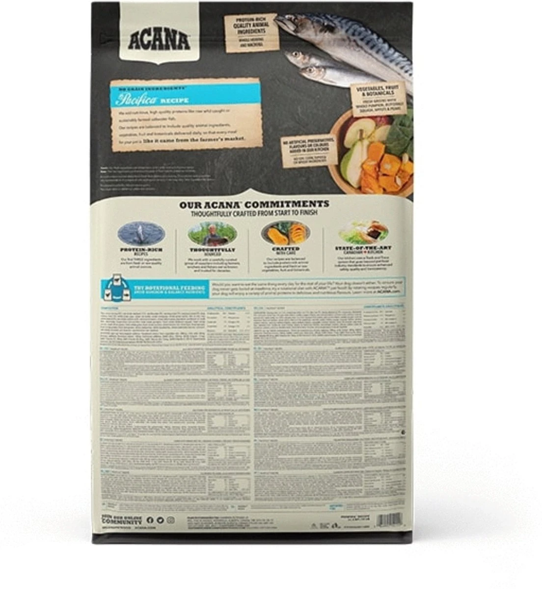 Acana Hondenvoer Highest Protein Pacifica 11,4 Kg 6 Acana Hondenvoer Highest Protein Pacifica 11,4 Kg - Afbeelding 6