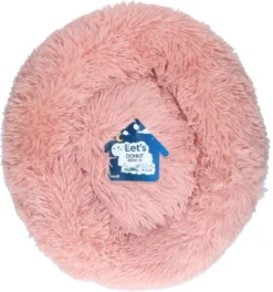 Let's Sleep Donut Mand 60 Cm Roze -Hondenartikelen Winkel 1121x1200 2