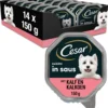 Cesar Cuisine Honden Natvoer - Kalf & Kalkoen In Saus - 14 X 150 Gr