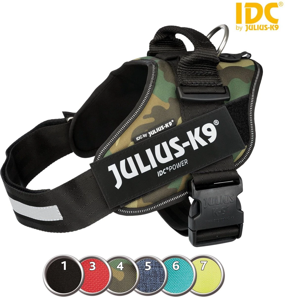 Julius K9 Julius-K9 IDC®Powertuig, 2XL - Maat 3, Zwart 15 Julius K9 Julius-K9 IDC®Powertuig, 2XL - Maat 3, Zwart - Afbeelding 15