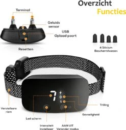 Salvano Anti Blafband - Blafband Voor Honden - Opvoedingshalsbanden - Voor Kleine En Grote Honden - Anti Blafband Zonder Schok- Oplaadbaar - Anti Blaf Apparaat - Blafband - Diervriendelijk -Hondenartikelen Winkel 1156x1200 8