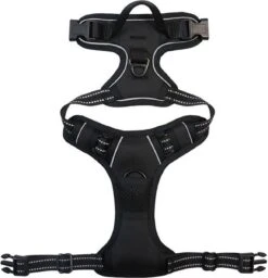 Somstyle Anti Trek Hondentuig L Met Hondenriem - Leiband - Y Tuig Hond - Hondenharnas - Riem - Zwart -Hondenartikelen Winkel 1158x1200 13