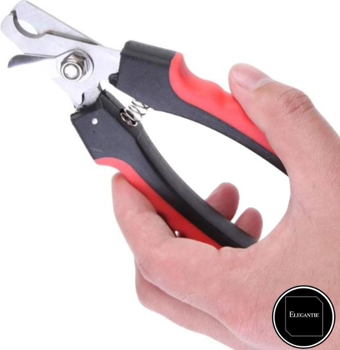 ElegaPet Professionele Nagelknipper Hond L - Rood Zwart - Dier - Nageltang Met Veiligheidsstop Nagelschaar 5 ElegaPet Professionele Nagelknipper Hond L - Rood Zwart - Dier - Nageltang Met Veiligheidsstop Nagelschaar - Afbeelding 5