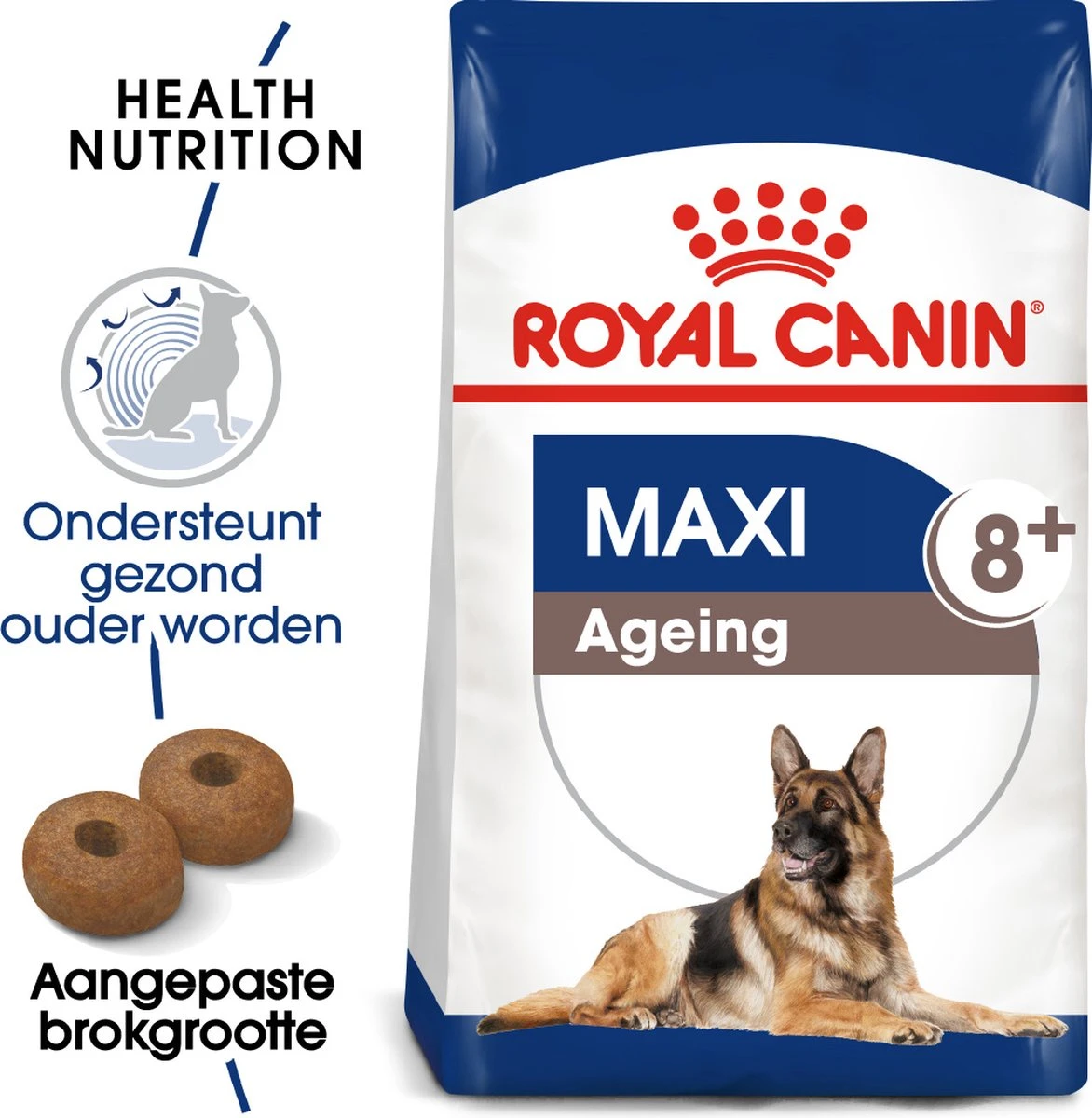 Royal Canin Maxi Ageing 8+ 15 KG 4 Royal Canin Maxi Ageing 8+ 15 KG - Afbeelding 4
