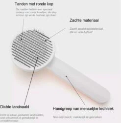 Kattenborstel - Kattenkam - Hondenborstel - Kattenhaar Verwijderaar - Haarverwijderaar Voor Huisdieren - Kattenhaar - Hondenhaar - Haarverwijderaar Voor Huisdieren - Langharig/Kortharig - Katten Accessoires - Katten - Blauwe Kleur -Hondenartikelen Winkel 1178x1200 8