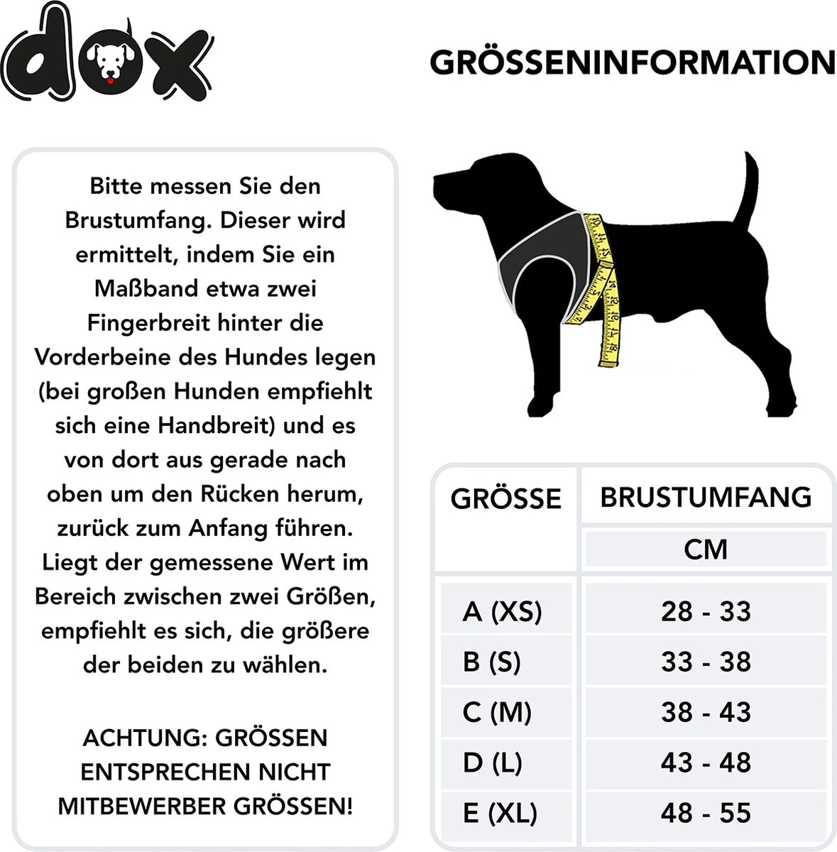 DDOXX Borstharnas Air Mesh, Step-In, Reflecterend | Vele Kleuren | Voor Kleine, Middelgrote En Middelgrote Honden | Hondenharnas Hond Kat Puppy | Kattenharnas Puppy Harnas | Zwart, M 11 DDOXX Borstharnas Air Mesh, Step-In, Reflecterend | Vele Kleuren | Voor Kleine, Middelgrote En Middelgrote Honden | Hondenharnas Hond Kat Puppy | Kattenharnas Puppy Harnas | Zwart, M - Afbeelding 11