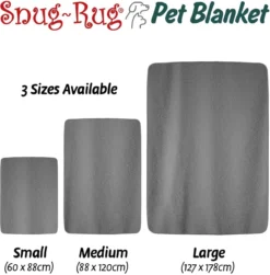 Snug-Rug Huisdier Deken Voor Honden En Katten – Small Slate Grey Kattendeken Hondendeken – Vetbed Hond Bench Bank Fleece Kat Dierendeken Kattendekentjes Kattendekentje Dierenmat Hondenmat Plaid Kattendekens Kattenplaid -Hondenartikelen Winkel 1182x1200 7
