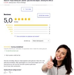 XXL Puppy Training Pad - Plasmat - Zwart - 104 X 104 Cm - Hondentoilet - Herbruikbaar - Wasbaar -Hondenartikelen Winkel 1185x1200 15