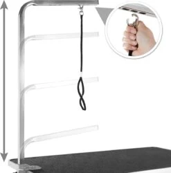 Tectake- Trimtafel Met Lus - Tafelhoogte: 76 Cm - Zwart / Grijs - 402892 12 Tectake- Trimtafel Met Lus - Tafelhoogte: 76 Cm - Zwart / Grijs - 402892 -Hondenartikelen Winkel 1185x1200 18