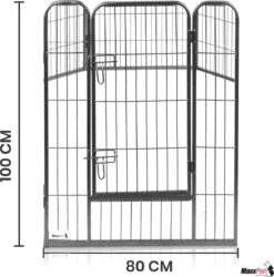 MaxxPet Puppyren - Hondenbench - Hondenren- Puppyren Met 8 Kennelpanelen - Staal -80 X 100 Cm Ø 210 Cm 16 MaxxPet Puppyren - Hondenbench - Hondenren- Puppyren Met 8 Kennelpanelen - Staal -80 X 100 Cm Ø 210 Cm -Hondenartikelen Winkel 1186x1200 20