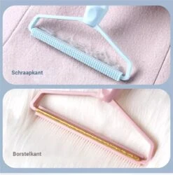 PRO-Deals | Dierenhaar Verwijderen - Haar Verwijderen - Type 2 - Kleur Roze - Kattenharen - Vachtverzorging - Hondenharen - Pluizenverwijderaar - Haaruitval - Kledingreiniger -Hondenartikelen Winkel 1187x1200 7