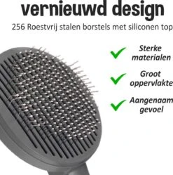 Pakeway Kattenborstel – Hondenborstel – Haarverwijderaar Voor Huisdieren – Kattenkam - Kortharig - Langharig - Inclusief Ebook! -Hondenartikelen Winkel 1188x1200 8