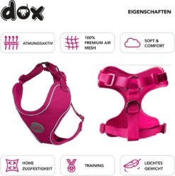 DDOXX Hondenharnas, Reflecterend, Verstelbaar, Breakaway | Borstharnas Voor Klein, Middelgroot | Hondenharnas Hond Kat Puppy Auto | Kattenharnas Puppy Harnas | Roze Roze, S 15 DDOXX Hondenharnas, Reflecterend, Verstelbaar, Breakaway | Borstharnas Voor Klein, Middelgroot | Hondenharnas Hond Kat Puppy Auto | Kattenharnas Puppy Harnas | Roze Roze, S -Hondenartikelen Winkel 1190x1200 11