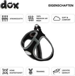 DDOXX Borstharnas Air Mesh, Step-In, Reflecterend | Vele Kleuren | Voor Kleine, Middelgrote En Middelgrote Honden | Hondenharnas Hond Kat Puppy | Kattenharnas Puppy Harnas | Zwart, M 21 DDOXX Borstharnas Air Mesh, Step-In, Reflecterend | Vele Kleuren | Voor Kleine, Middelgrote En Middelgrote Honden | Hondenharnas Hond Kat Puppy | Kattenharnas Puppy Harnas | Zwart, M -Hondenartikelen Winkel 1190x1200 12