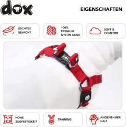 DDOXX Hondenharnas Nylon, Step-In, Verstelbaar, Uitbraakbestendig | Voor Kleine, Middelgrote & Grote Honden | Borstharnas Hond Kat Puppy Auto | Puppy Harnas Kat Harnas | Rood, S 11 DDOXX Hondenharnas Nylon, Step-In, Verstelbaar, Uitbraakbestendig | Voor Kleine, Middelgrote & Grote Honden | Borstharnas Hond Kat Puppy Auto | Puppy Harnas Kat Harnas | Rood, S -Hondenartikelen Winkel 1190x1200 13