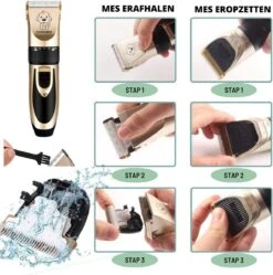 Thuys Hondentondeuse Set Voor Dikke Vacht - Tondeuse Set Voor Honden Draadloos - Set Voor Langharige Honden Met 4 Opzetstukken -Hondenartikelen Winkel 1190x1200 9