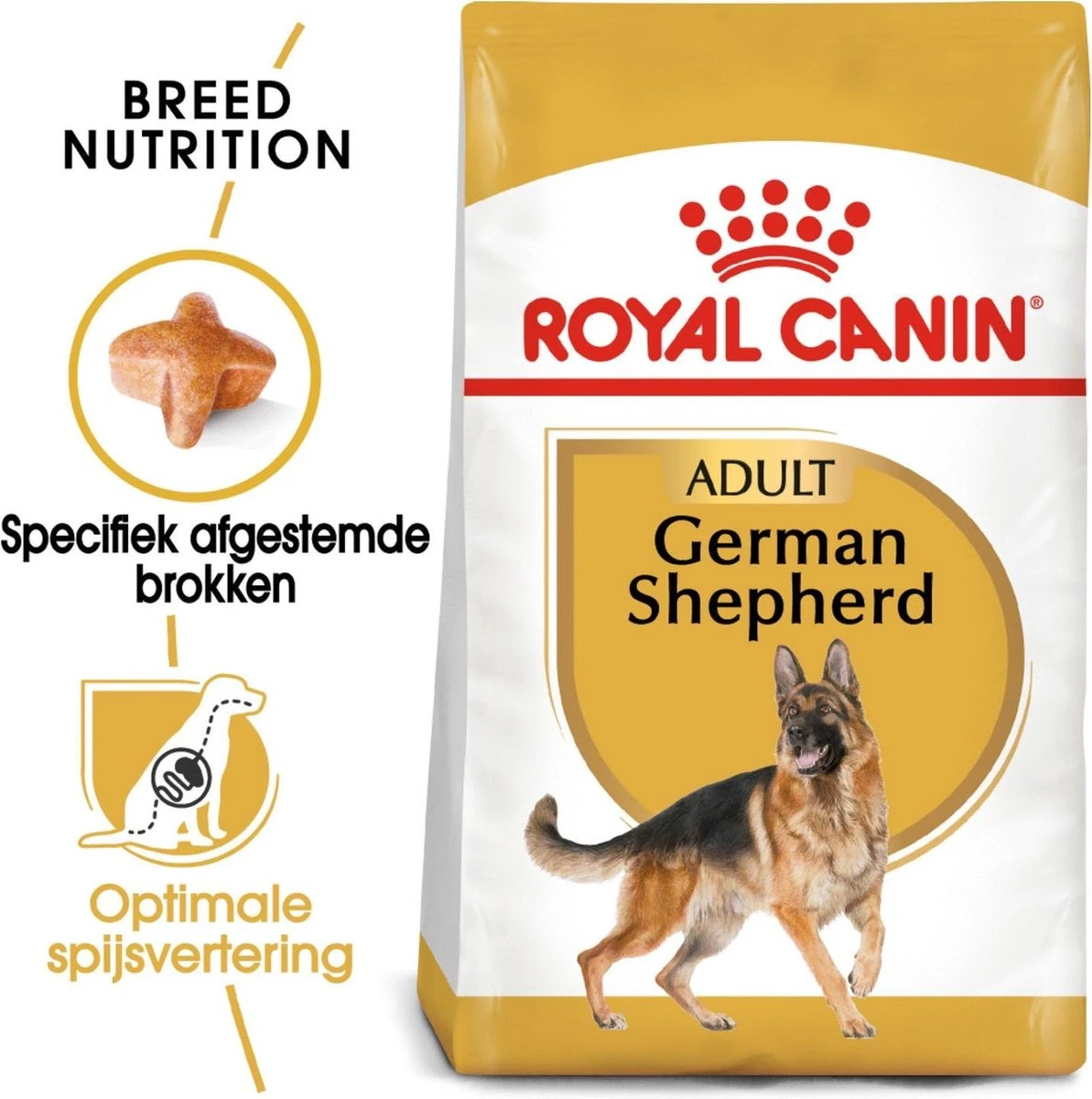 Royal Canin German Shepherd Adult 11 KG 2 Royal Canin German Shepherd Adult 11 KG - Afbeelding 2