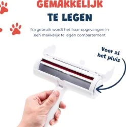 JC Pets Premium Pluizenborstel - Huisdierhaar Verwijderaar – Pluizenverwijderaar – Honden En Kattenhaar Verwijderaar - Ontpluizer - Pluizenroller -Hondenartikelen Winkel 1197x1200 14