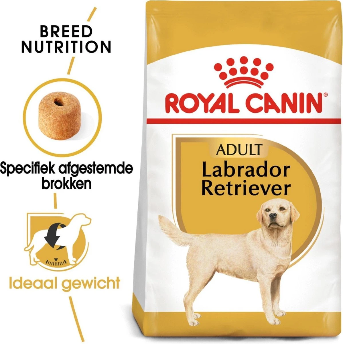 Royal Canin Labrador Retriever Adult 12 KG 2 Royal Canin Labrador Retriever Adult 12 KG - Afbeelding 2