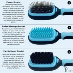 Petsify - Dierenborstel - Professionele 5 In 1 Hondenborstel - Voor Hond En Kat - Tweezijdig - Hondenkam - Kattenborstel - Kattenkam -Hondenartikelen Winkel 1198x1200 36
