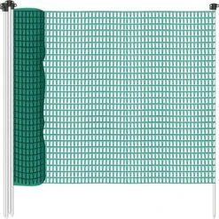 Verplaatsbare Net Afrastering Groen 80cm Hoog - 20m -Hondenartikelen Winkel 1198x1200 44