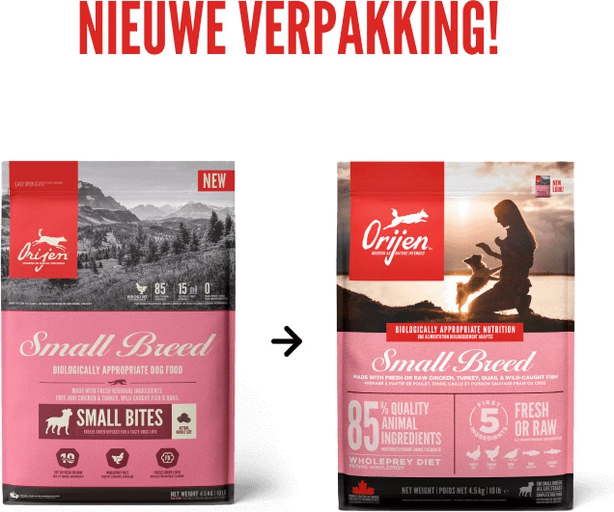 Orijen Whole Prey Small Breed (4,5 KG) 14 Orijen Whole Prey Small Breed (4,5 KG) - Afbeelding 14