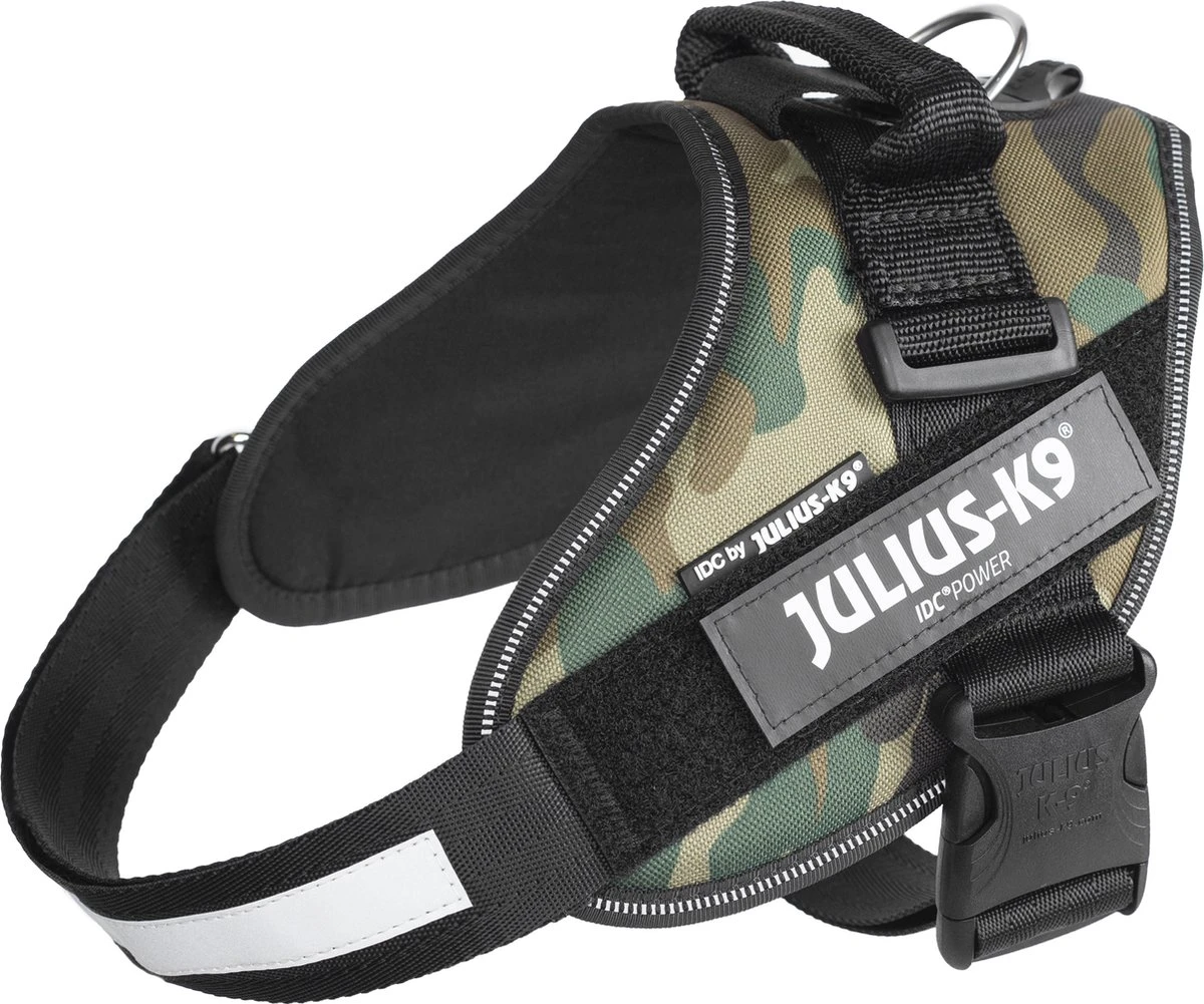 Julius K9 Julius-K9 IDC®Powertuig, M - Maat 0, Camouflage 1 Julius K9 Julius-K9 IDC®Powertuig, M - Maat 0, Camouflage