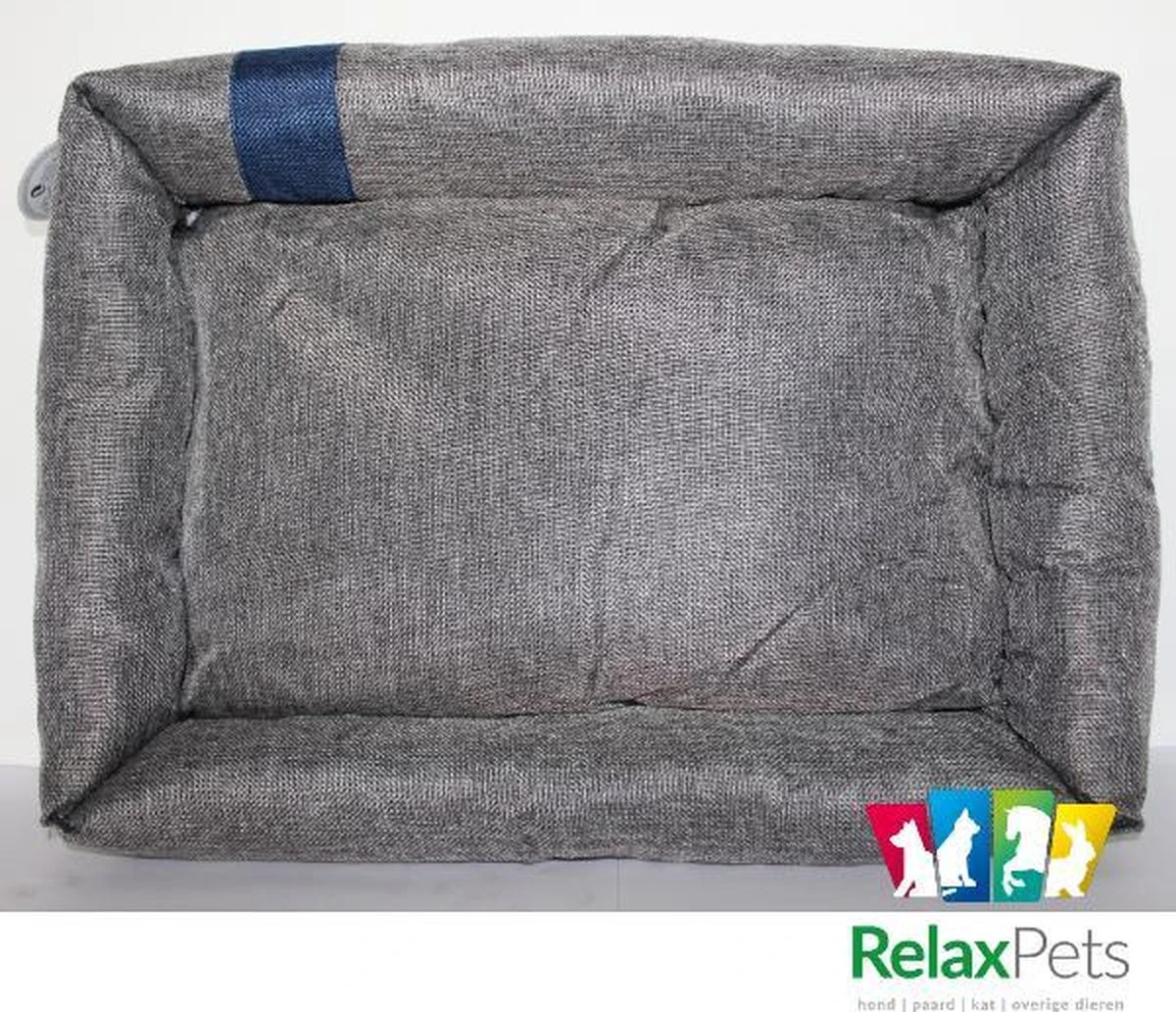 RelaxPets - Hondenmand - Grijs - 55x41x10cm 3 RelaxPets - Hondenmand - Grijs - 55x41x10cm - Afbeelding 3