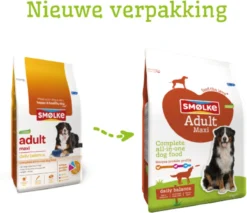 Smolke Adult Maxi - Kip - Hondenvoer - 12 Kg -Hondenartikelen Winkel 1200x1035 1