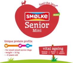 Smolke Senior Mini - Kip - Hondenvoer - 3 Kg -Hondenartikelen Winkel 1200x1050 1