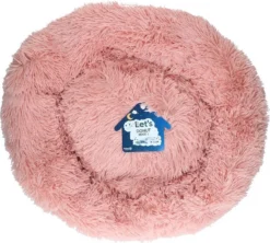 Let's Sleep Donut Mand 60 Cm Roze -Hondenartikelen Winkel 1200x1077