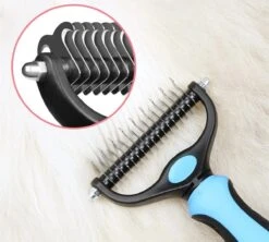 Merkloos 2 Zijdige Ondervacht Hondenkam - Hondenborstel Kortharig/Langharig - Kattenkam - Klittenkam Kat/Hond - Kattenborstel - 10 Cm. -Hondenartikelen Winkel 1200x1078 5