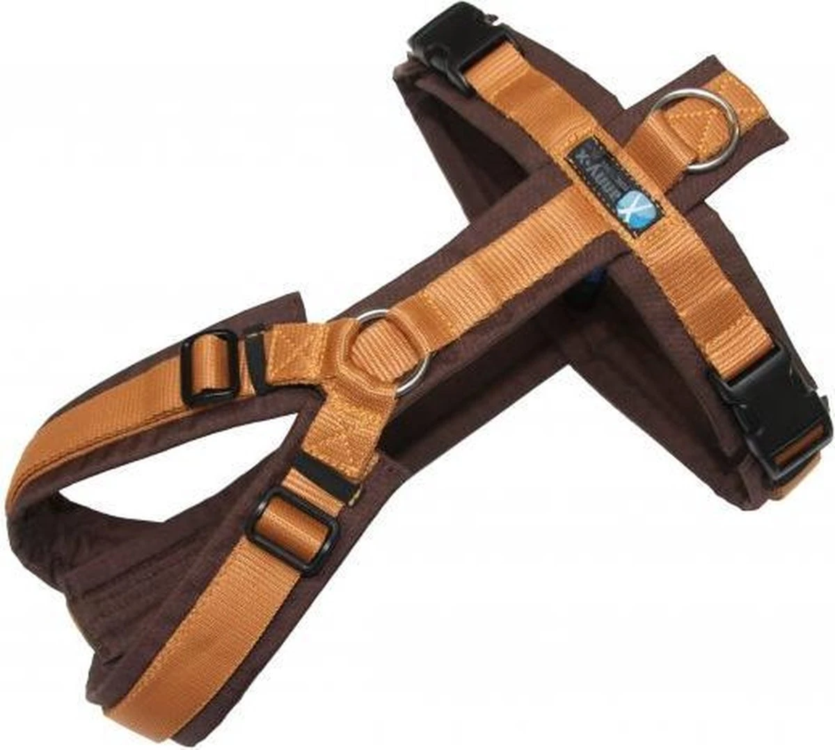 Anny.X Hondentuig Y Tuig Bruin Barnsteen Maat L Geschikt Voor Borstomvang 70-86cm 1 Anny.X Hondentuig Y Tuig Bruin Barnsteen Maat L Geschikt Voor Borstomvang 70-86cm