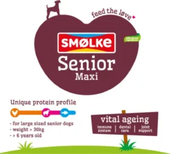 Smolke Senior Maxi - Kip - Hondenvoer - 12 Kg -Hondenartikelen Winkel 1200x1084 2