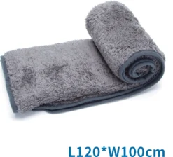 Nobleza 40UWK Hondendeken - Dierenmat - Benchkleed - 120x100cm - Grijs -Hondenartikelen Winkel 1200x1090 8