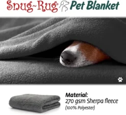 Snug-Rug Huisdier Deken Voor Honden En Katten – Small Slate Grey Kattendeken Hondendeken – Vetbed Hond Bench Bank Fleece Kat Dierendeken Kattendekentjes Kattendekentje Dierenmat Hondenmat Plaid Kattendekens Kattenplaid -Hondenartikelen Winkel 1200x1099 4