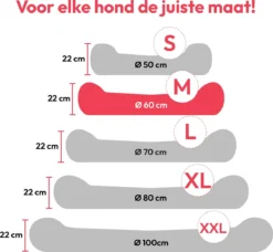 Snoozle Donut Hondenmand - Zacht En Luxe Hondenkussen - Wasbaar - Fluffy - Hondenmanden - 60cm - Grijs -Hondenartikelen Winkel 1200x1110 2