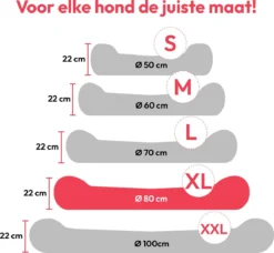 Snoozle Hondenmand - Zacht En Luxe Hondenkussen - Wasbaar - Fluffy - Hondenmanden - 80cm - Grijs -Hondenartikelen Winkel 1200x1110 3