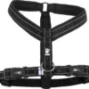 Hurtta Padded Tuig Y-Model Zwart - Hondenharnas - 55 Cm