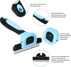 IGOODS - Verzorgingsborstel Voor Honden En Katten - Blauw -Hondenartikelen Winkel 1200x1122 4