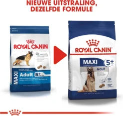 Royal Canin Maxi Adult 5+ Jaar Oud - Hondenvoer - 15 Kg -Hondenartikelen Winkel 1200x1130 1