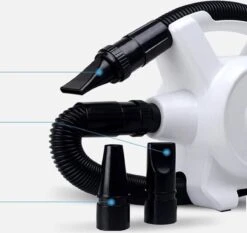 Hondenfohn - Waterblazer Met Draaiknop - 2400W Vermogen Met Warme En Koude Stand - Wit -Hondenartikelen Winkel 1200x1130 5