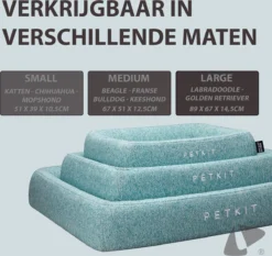 PETKIT® Four Season - Hondenmand - Kattenmand - Wasbaar - Memory Foam - Maat L -Hondenartikelen Winkel 1200x1131 1